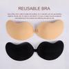 FINETOO Silikon-Nippelstifte, trägerlos, unsichtbar, zum Anheben, Push-Up-BH, atmungsaktiv, selbstklebend, wiederverwendbarer Brustpolster-BH