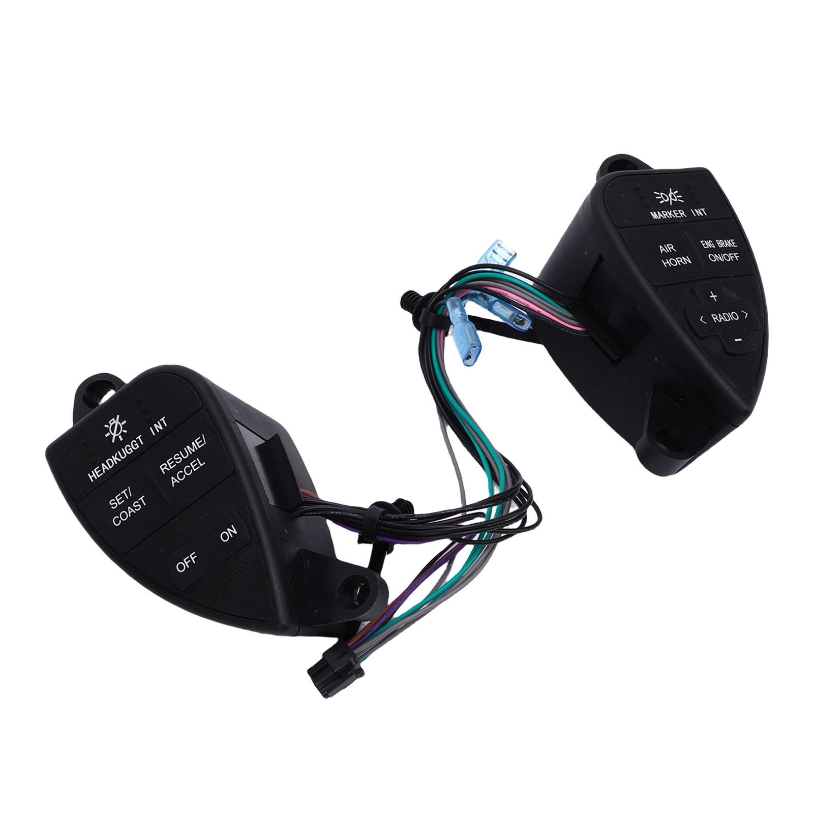 

Steering Wheel Cruise Control Switch 2611199C91 Driver Side Replacement for International ProStar 2007 2016