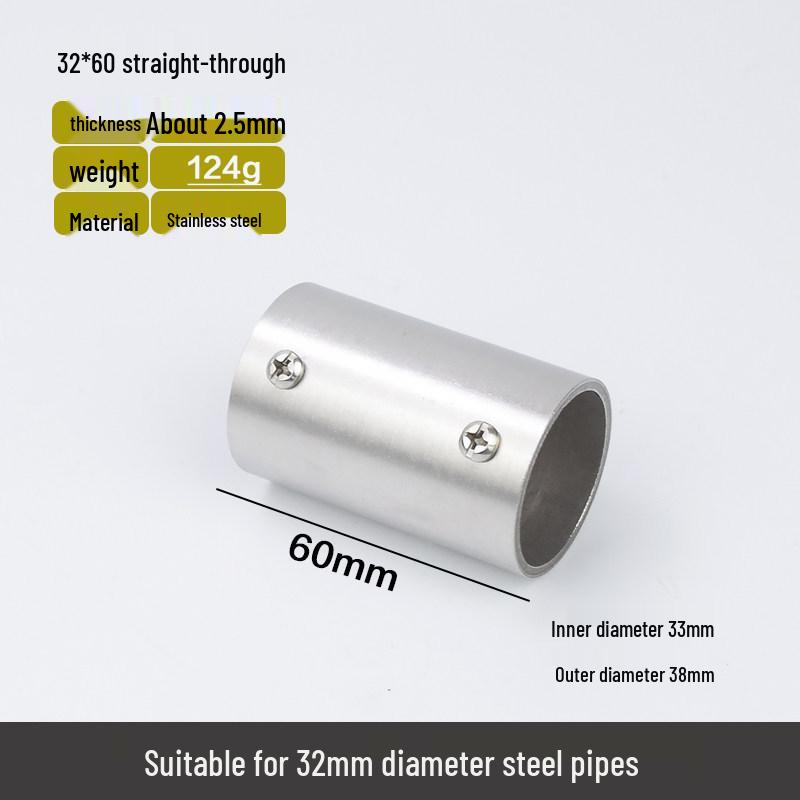 Stainless Steel Right Angle Elbow Union Tee Four-Way Pipe Fitting Combo