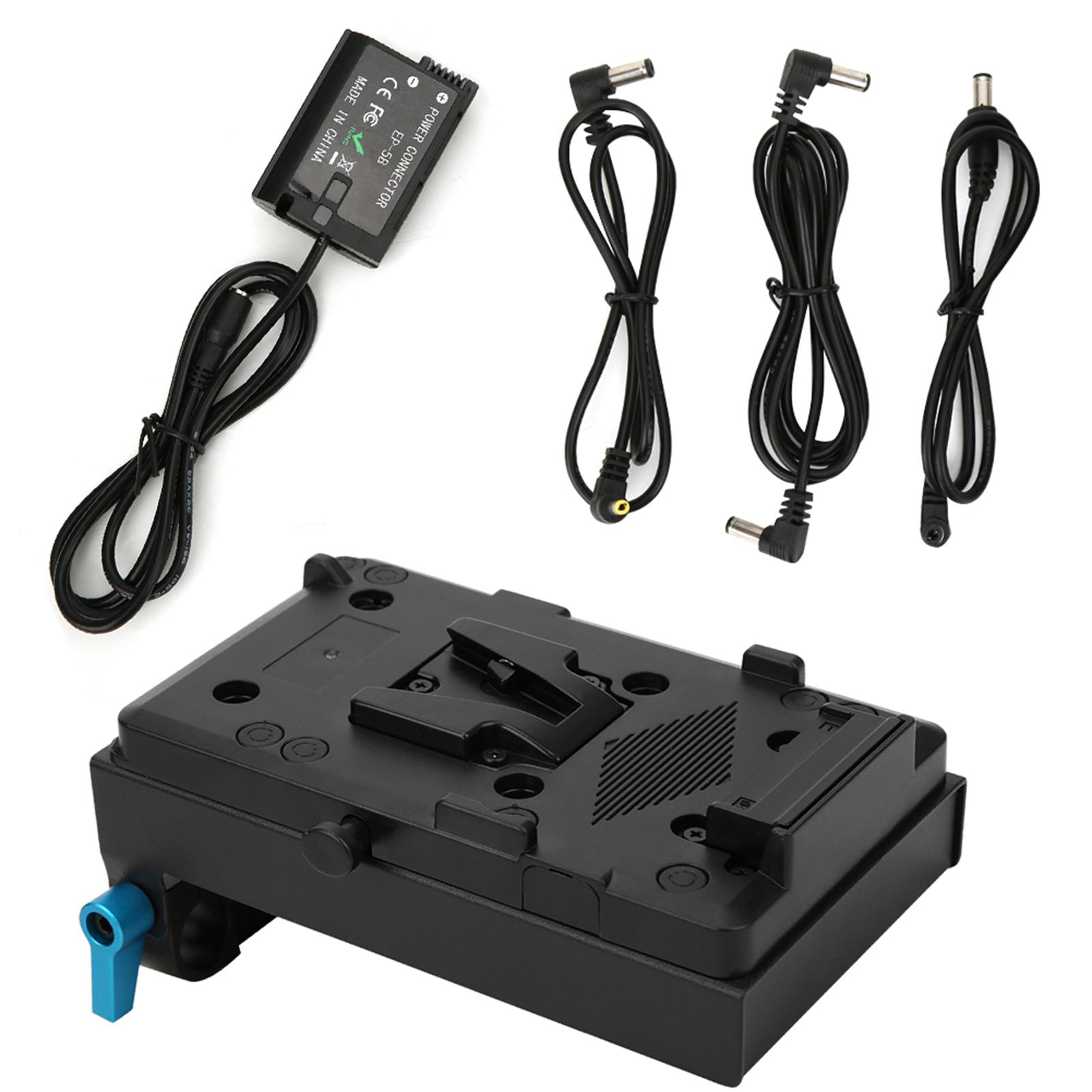 

Адаптер батарейной пластины Full Decode EL15 Virtual V Mount с 15-миллиметровым зажимом для стержня с двумя отверстиями для Nikon Z7