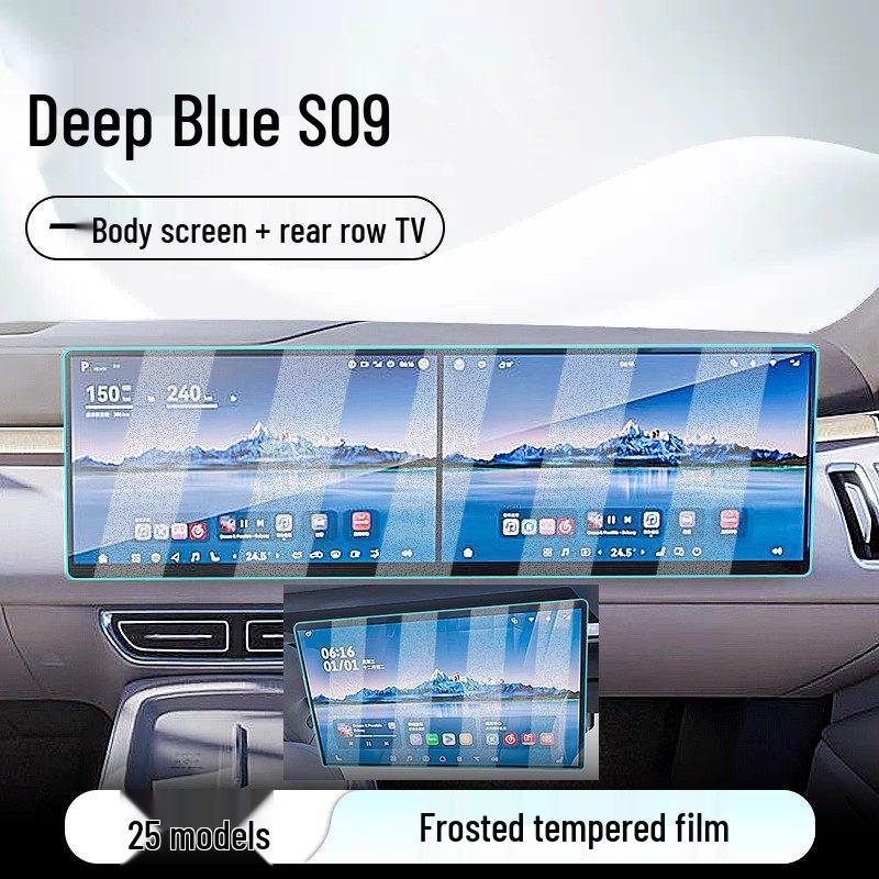 Tempered Glass Screen Protector for Deep Blue S09 Car Navigation & Dashboard