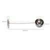 Portable 2-in-1 Measuring Coffee Scoops Stainless Steel Pressed Bottom Coffee Tamper Durable TSP Barista Tool Coffee Bean