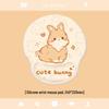 Pacha Dog Rubber Wrist Support Mouse Pad & Cute Keyboard Hand Rest Desk Pad - Ins Style