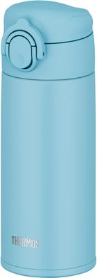 Thermos Vacuum Insulated Portable Light All Parts and Body Are Stainless Steel Keeps Drinks Hot or LB Dishwasher-Safe Model Mug, 350ml, Blue.