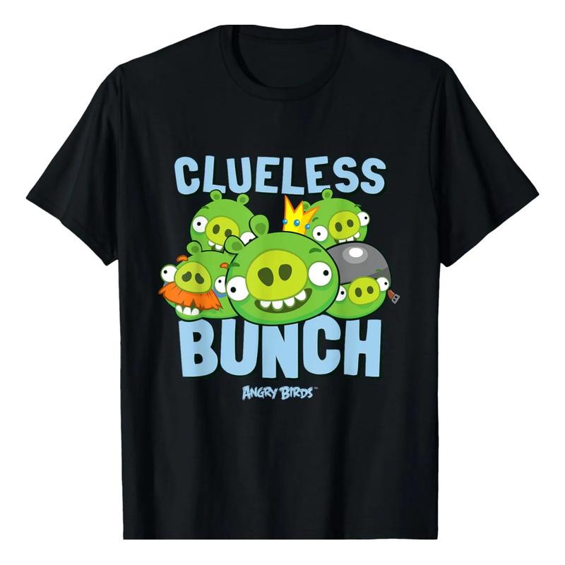 Camiseta Oficial Do Angry Birds Clueless Bunch S