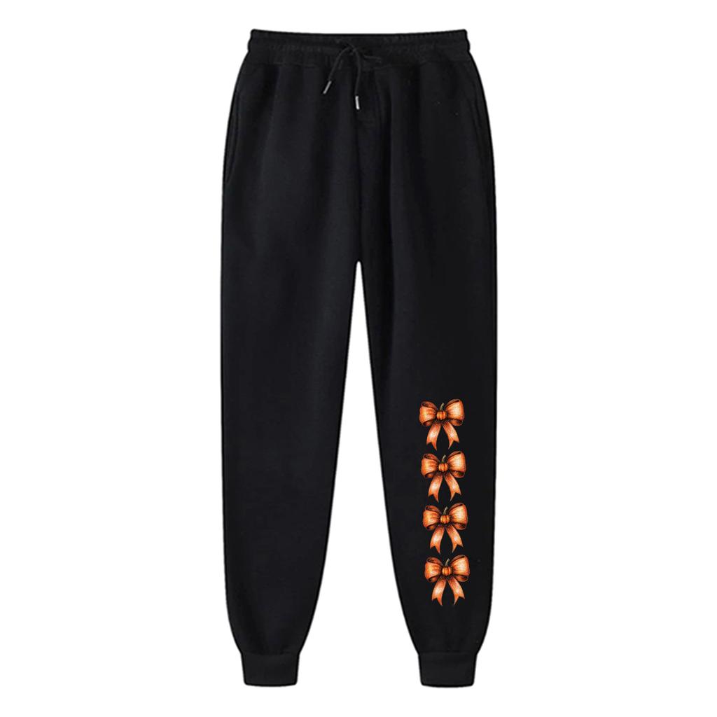 Ladies' Printed Unisex Casual Pocket Drawstring  Pants