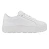 Womens/Ladies Karmen Leather Trainers