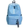 Logo Backpack for Light Blue Pastel Town Birthday Mesh Lightweight [Airyus] Women, Color, Backpack, Unisex, Gift, Girls, Girls, Straps, School,