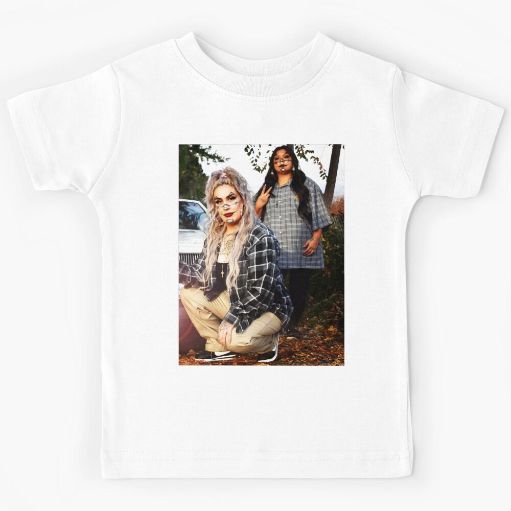 clownin up con las homegirls Kids T-Shirt 100