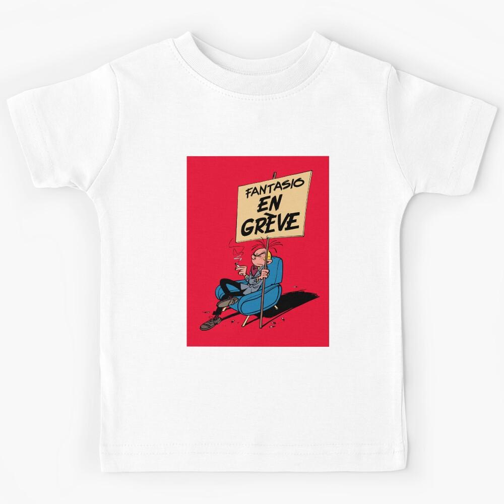 Fantasio on strike Kids T-Shirt 150