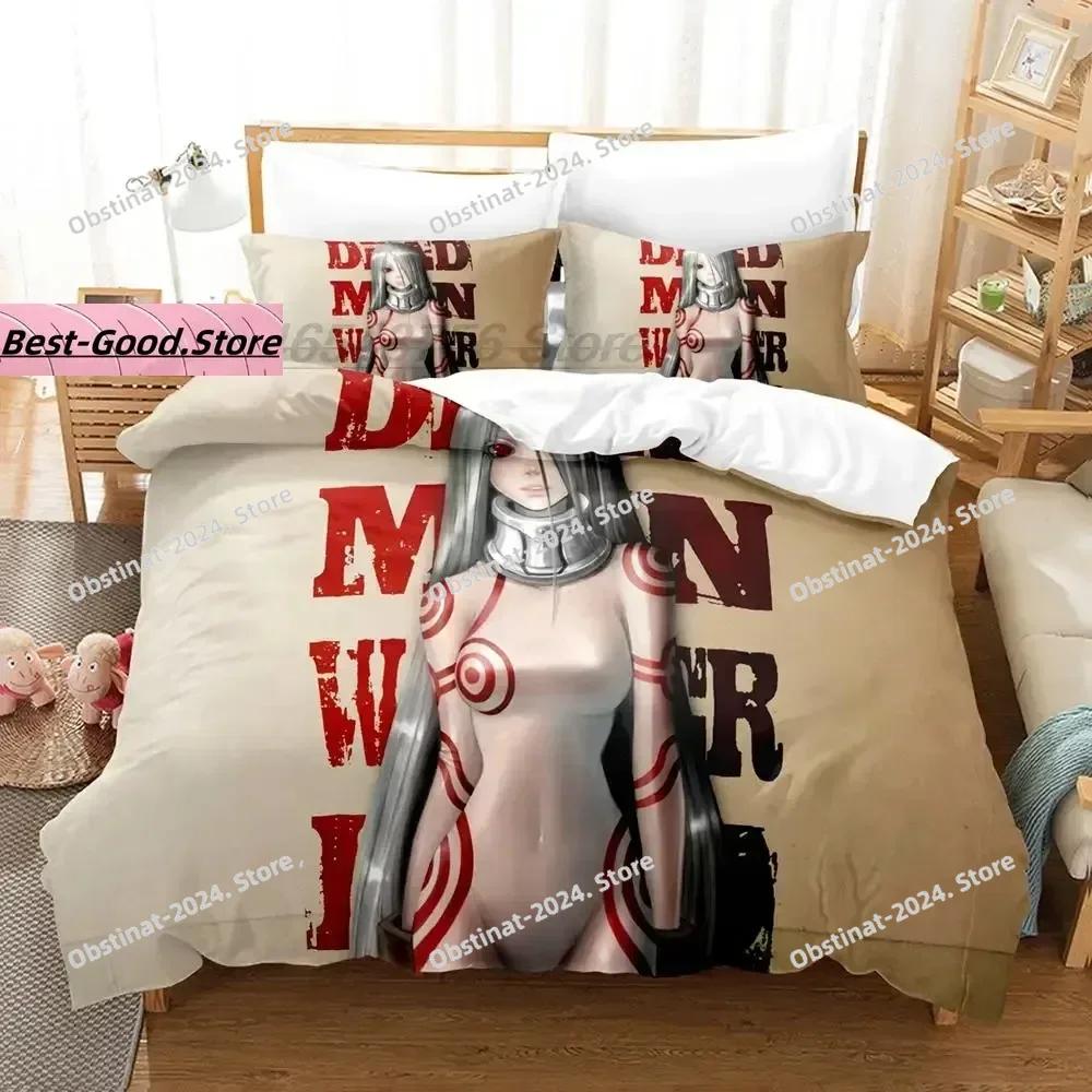 Comforter Deadman Wonderland Bedding Set Single Twin Full Queen King Size Bed Set Aldult Kid Bedroom S 3D Cama De Casal