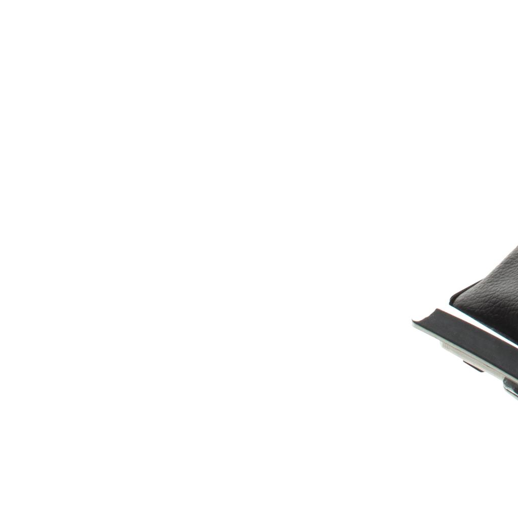 Ford Focus Mk2 04-11 Pomo de Palanca de Cambios Negro + Funda con Marco Cromado, 5 Velocidades