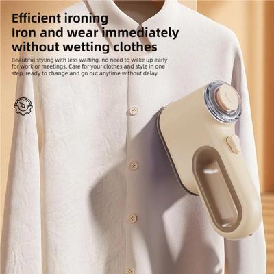Mini Hand-held Hanging Iron 3-speed Temperature Adjustment Small Portable for Student Dormitory Ironing Clothes Steam Brush