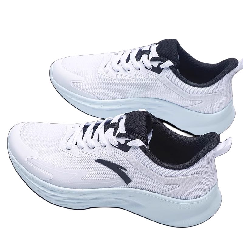 Anta Comfortable Versatile Non-Slip Wear-Resistant Low-Top Casual Running Shoes Men sneaker Pure-White 912525571-3