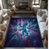 Chelsea FC Printed Flannel Area Rug Non Slip Soft Polyester Floor Carpet Indoor Decor Mat for Bedroom Living Room Sofa Game Room Home Decoration