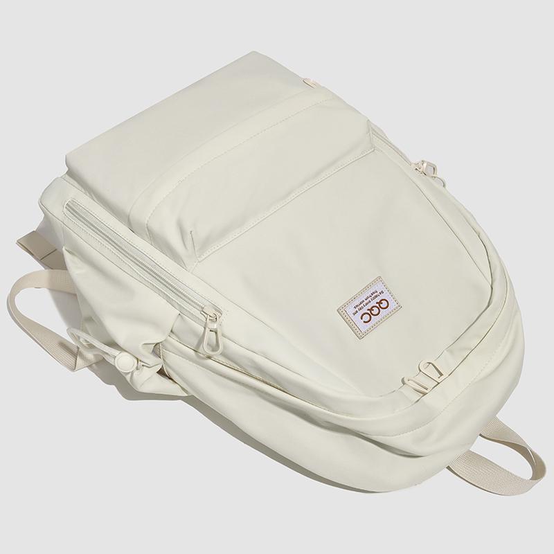 Women's Large Capacity Reduced-Burden Durable Backpack Junior High School Students Multi-Layer Multi-Pocket Schoolbag