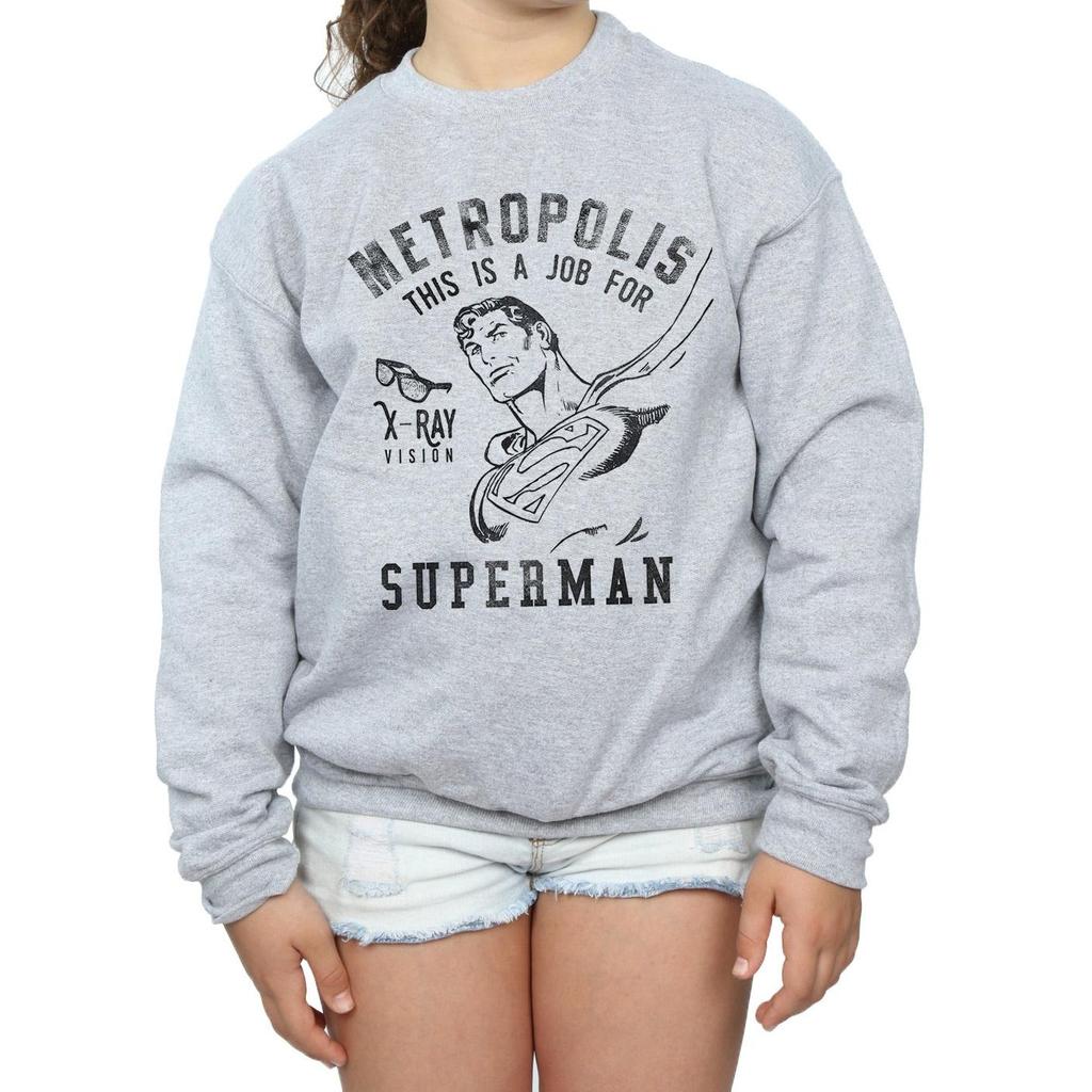 DC Comics Girls Superman X-Ray Sweatshirt