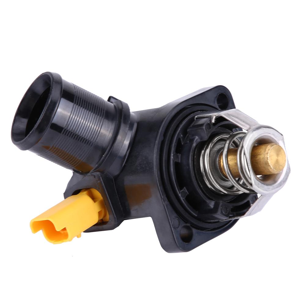 Engine Coolant Thermostat with Housing for Peugeot 206 207 SW 1007 Bipper Tepee 1336Z2