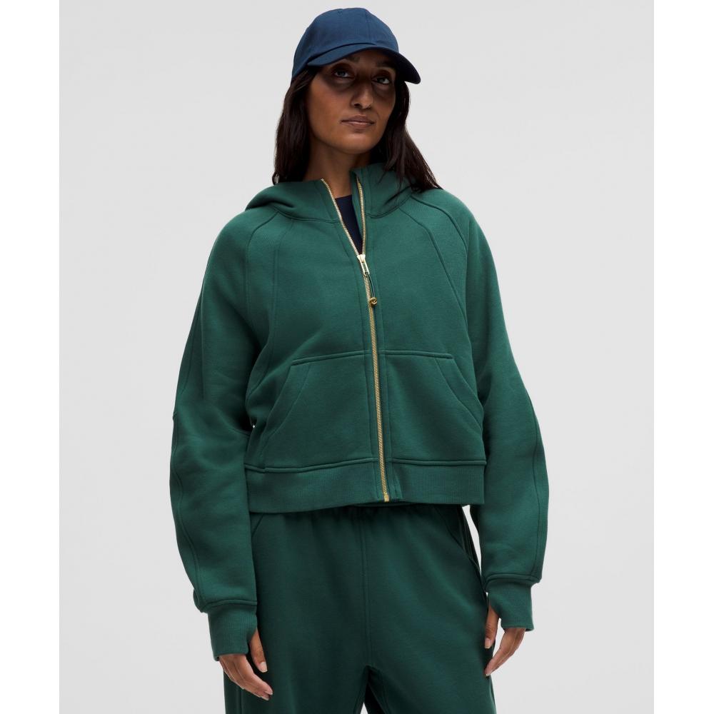 

Lululemon Толстовка с капюшоном Scuba Oversize на молнии Storm Teal Gold XS/S