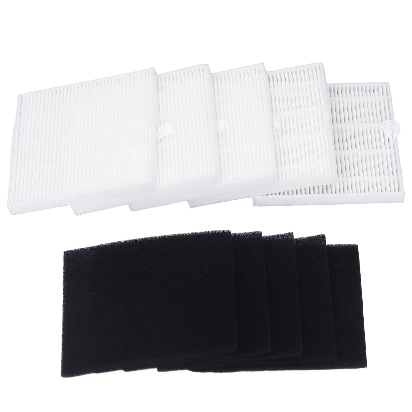 

5 PCS Sweeper Replacement Filters for ILIFE A7 V80 V8s Sweeping Robot Filter Accessories