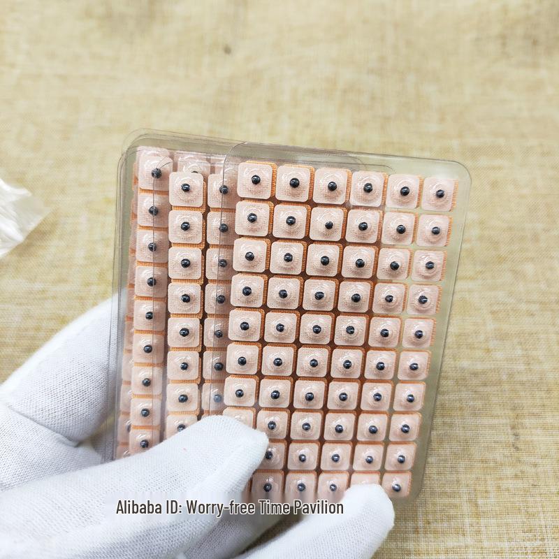 600 Ear Acupressure Point Stickers - Acupoint Stimulation & Massage Pellets