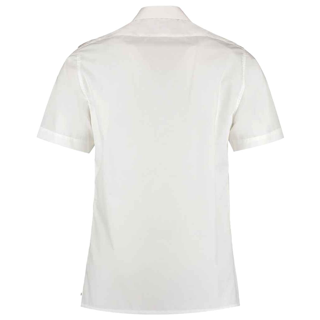 Kustom Kit Mens Tailored Short-Sleeved Pilot Shirt