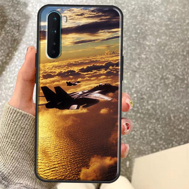 F14 Tomcat Fighter Case For OnePlus 13T 10T 8T 10 Pro 15 13 12 11 15R 13R 12R Nord CE 5 2 3 4 Lite N20 N30 Coque