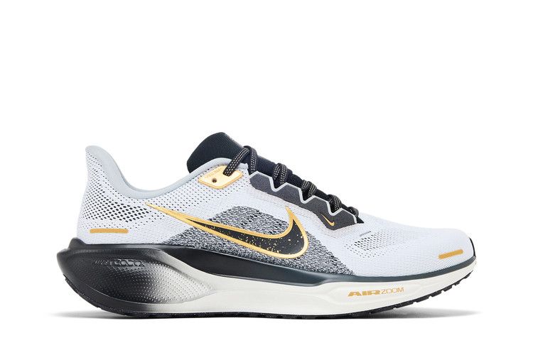Nike Air Zoom Pegasus 41 Premium Weiß Schwarz Metallisches Gold
