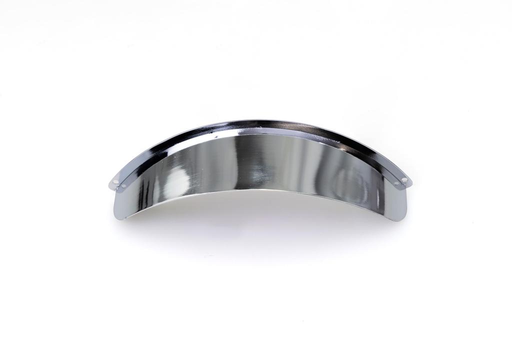 Kijima GB350C ('24-) Motorcycle Parts Headlight Visor, Steel, Retro Custom, Plated Finish, Part Number 203-2993