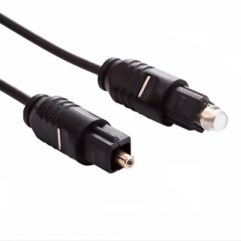 Fiber Optic SPDIF TOSLINK Digital Audio Cable for Hi-Fi, TV To Amplifier.