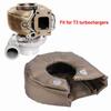 Turbo Blanket Heat Shield Cover Barrier Turbo Charger Cover Wrap for T3 Turbochargers