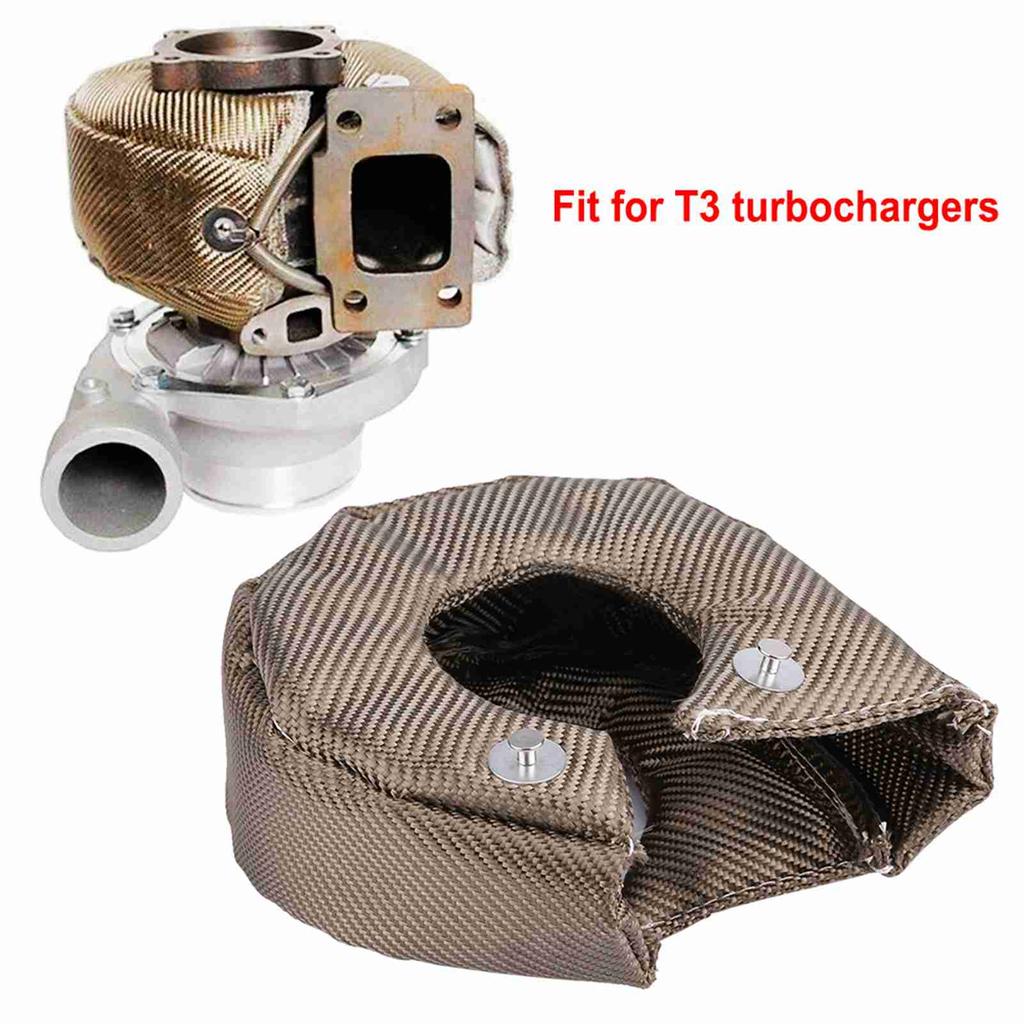 Turbo Blanket Heat Shield Cover Barrier Turbo Charger Cover Wrap for T3 Turbochargers