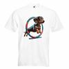 T Shirt Dackel Dachshund Teckel Jagdhund Jagt Dackelwelpe Dackelschule Da 402894 Vintage Homme Stretched Fashion