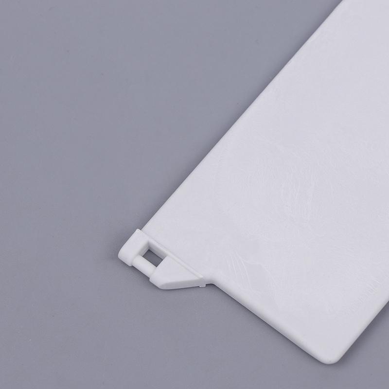 Placi de bază din plastic Set de 10 jaluzele verticale portabile Greutăți inferioare șipci Accesorii durabile pentru perdele