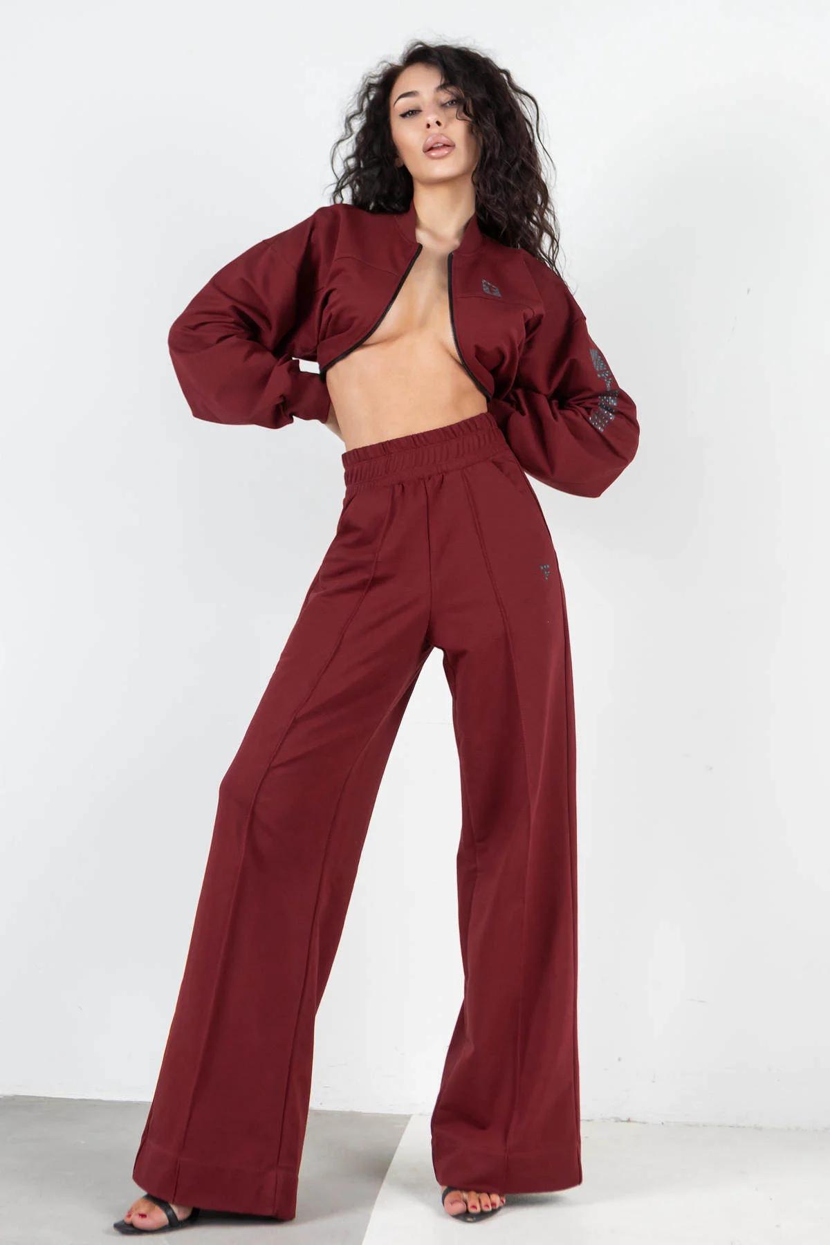 

Брюки Totalfit (87940) 40(XS) імперська червоний колір