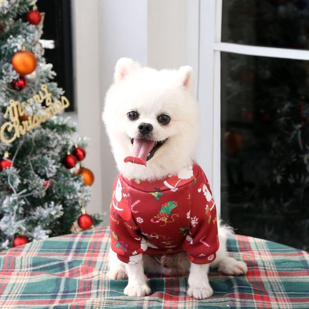 Christmas Pet Supplies For Small Dogs Cats Puppy Dog Costume Pet Clothing Dog Clothes Coat Sweater