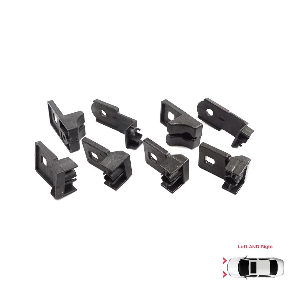 EHL588 Headlight Holder Mount Repair Bracket Tab Set Left Right Side for VW Crafter MK1 2E 2F 2006-2017 2E0998225 2E0998226