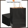 Xiaomi 5/24Pcs Kraft Paper Bags Black Blue 16x22x8cm Reusable Gift Bag with Handle for Birthday Party Favor Wedding Christmas Shopping