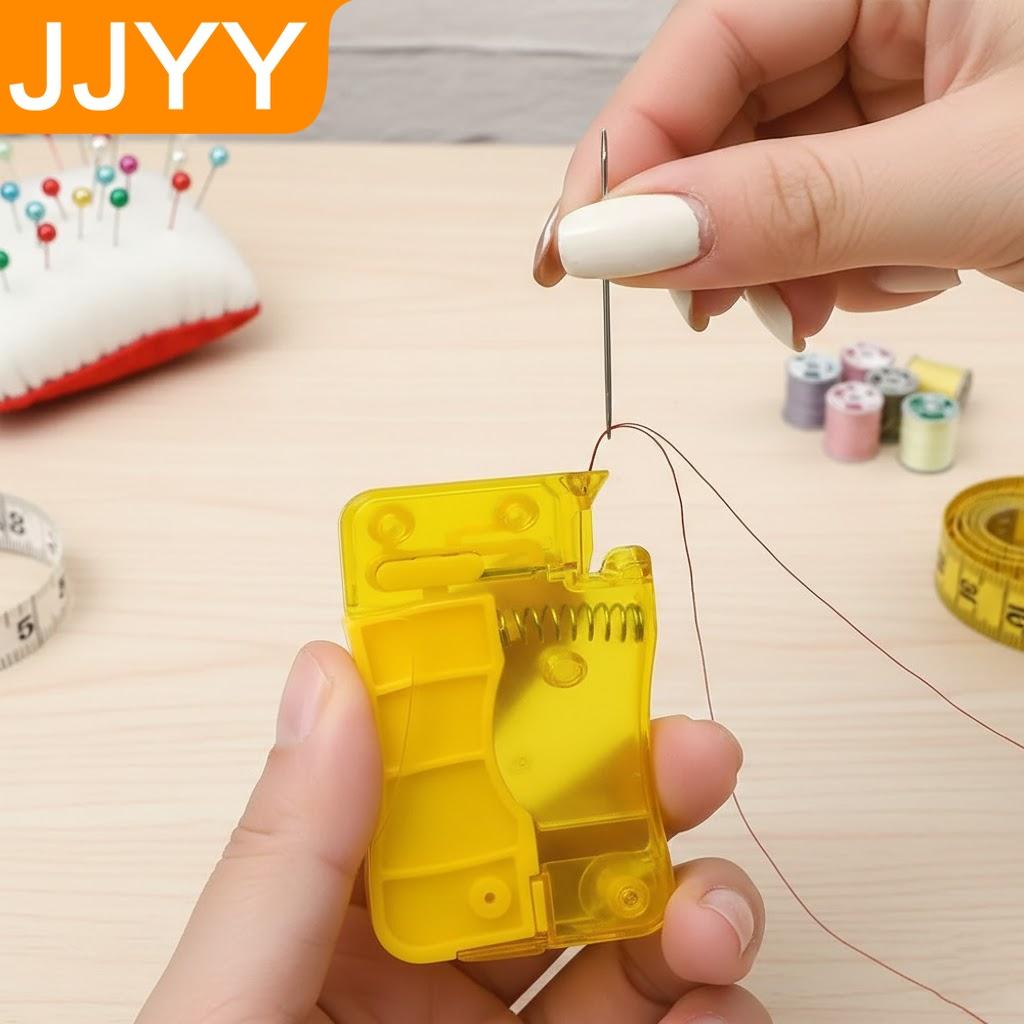 Automatic Easy Use Needle Threader for Seniors Crafts DIY Sewing Projects Threading Accessories
