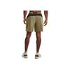 Under Armour Two-In-One Solid Sport Shorts With Elastic Waistband Men Bottoms Green 1370033-361