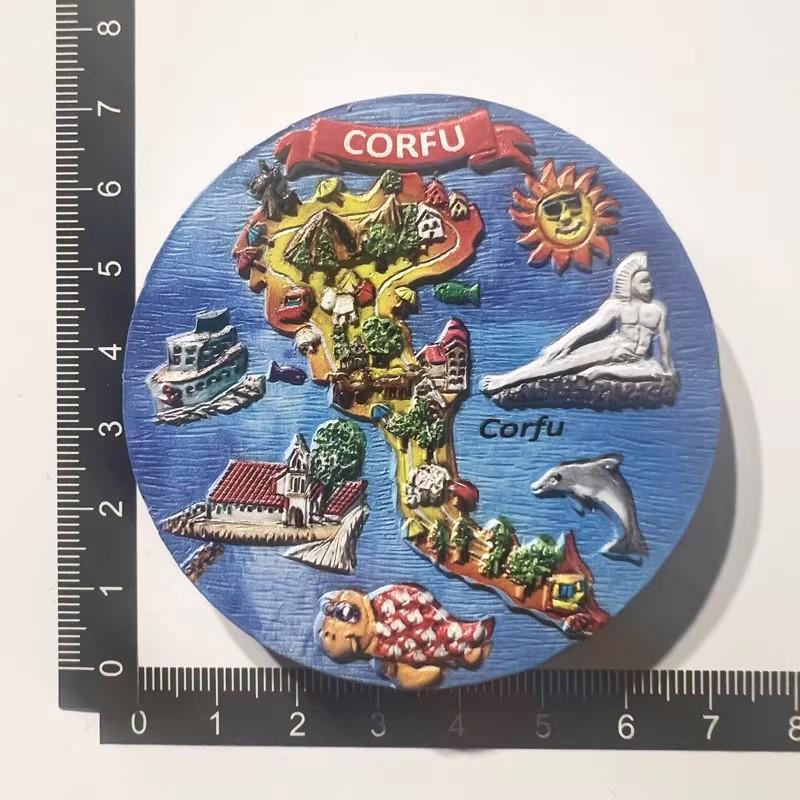 

Greece Aegean Sea Travelling Fridge Magnets Halkidiki Peninsula Tourism Souvenirs Fridge Stickers Home Decor Wedding Gifts