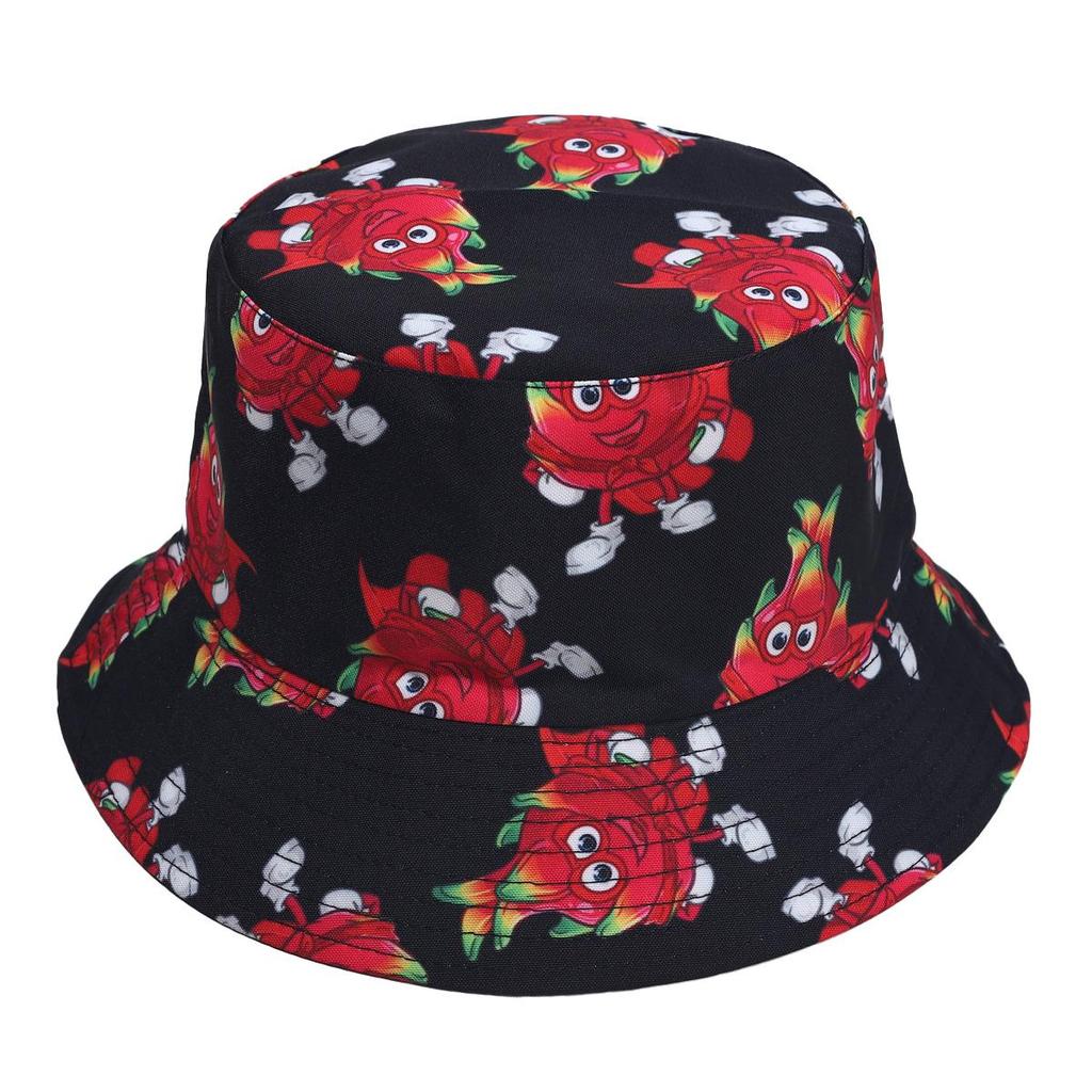 2026 Lemon Pattern Reversible Bucket Hat for Men & Women – Summer Sun Protection