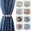 2pcs Light Luxury High-end Pearl Curtain Straps Pair of Living Room Buckles Tied with Decoration Accessories Magnetic Suction