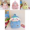 Kuromi Hello Kitty Melody Cinnamoroll Plush Toy Kids Backpack With Breathable Nylon For Kindergarten Children