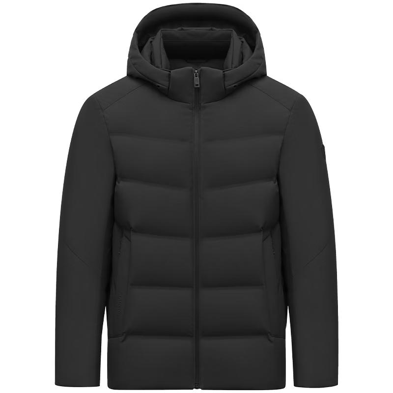 Men s Detachable Hood Down Jacket 3XL