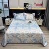 Ice Silk Summer Cool Mat Set: Foldable & Washable Three-Piece for Dormitory Single Beds