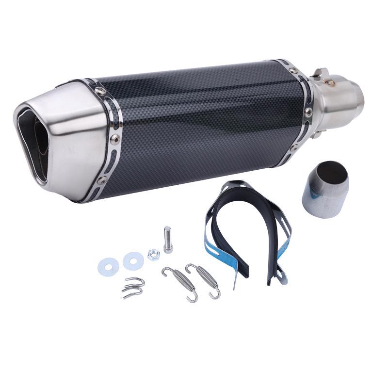 Kawasaki Fuxi Hexagonal Universal Racing Exhaust for Huanglong 600 Scorpio Motorcycle