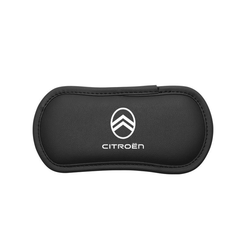 1PCS Car Interior Leg Knee Rest Pads Leather Cushion Accessories For Citroen C5X e-C4 X e-C3 C4 C3 C5 Berlingo C-Elysee C1 C6 C2