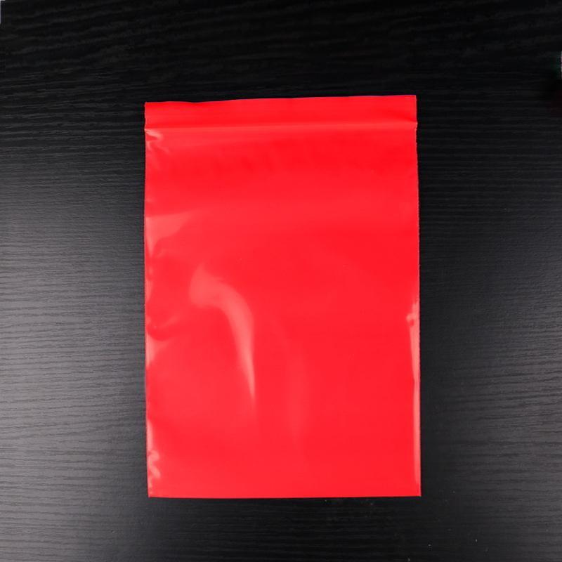 

100 Пакетів Пластикові PE Кольорові Для Зберігання Самозапечатувані Пакети Помаранчевий Жовтий Герметичні Пакувальні Пакети Потовщені 0.12 мм Чорний Білий Герметичні Мішечки червоний