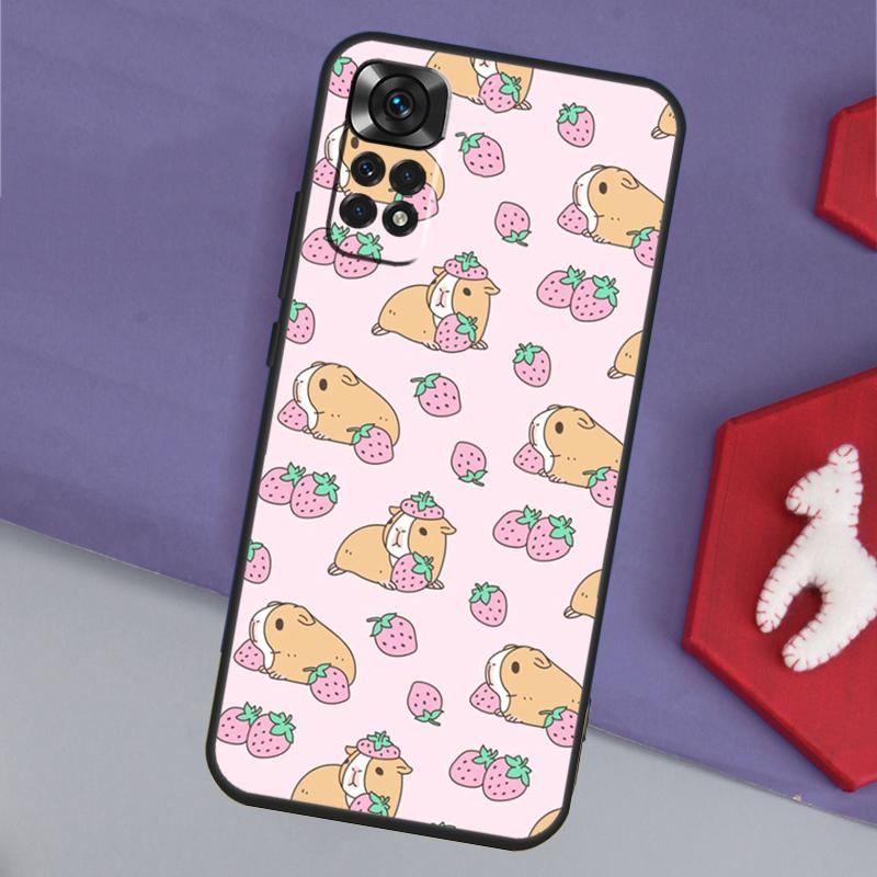 Lustiges Meerschweinchen-Muster Hülle Für Xiaomi Redmi Note 14 13 12 Pro 11 9 10 9S 10S 11S 12S Redmi 14C 10C 12C 13C Hülle